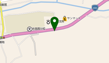 錦川観光協会の地図画像