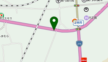 大賀商店・指圧院の地図画像