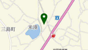 田中石材店 夜間の地図画像
