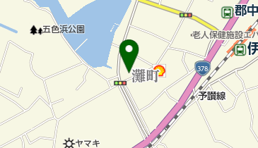 うけがわ履物店の地図画像