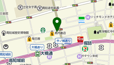 高知公共職業安定所 若者相談コーナーの地図画像