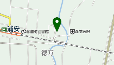 有限会社東伯物産の地図画像