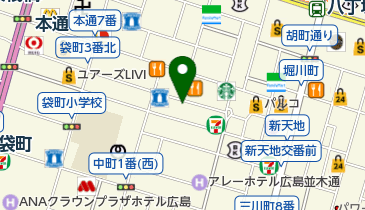 アンフィニードレスの地図画像