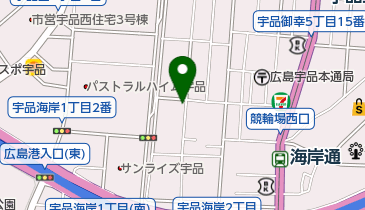 いなり湯の地図画像