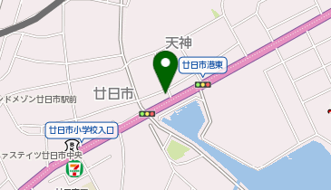 八尾モータースの地図画像