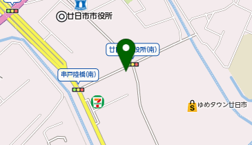 廿日市カープタクシーの地図画像