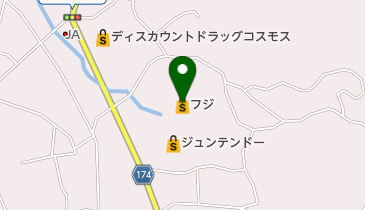 モーツアルトフジ熊野店の地図画像