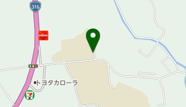 長門市 深川児童クラブの地図画像
