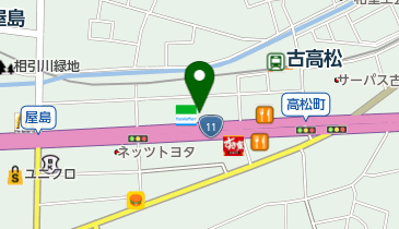 ミカワ調剤薬局 北バイパス屋島店の地図画像