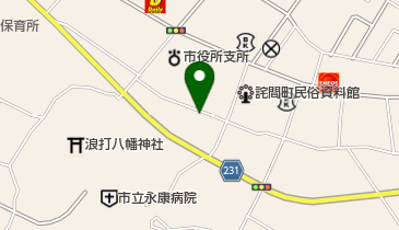 丸福旅館の地図画像