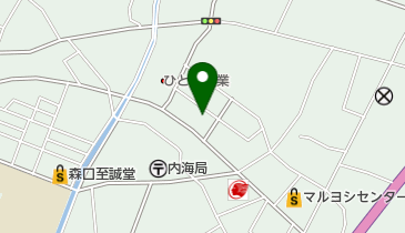 メンズショップはやしの地図画像