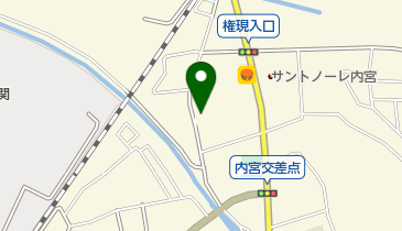 矢野サイクルショップの地図画像