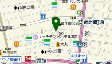 おだまり魔女の地図画像