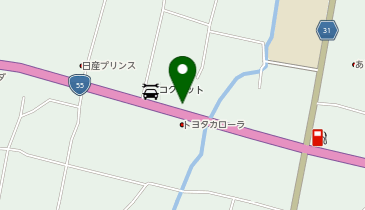 車屋さんの地図画像
