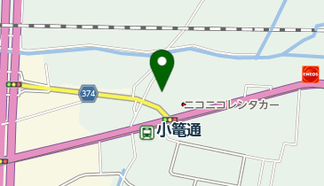 タイヤショップアクロスの地図画像