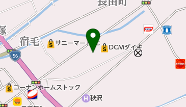 浦宗はり灸院の地図画像