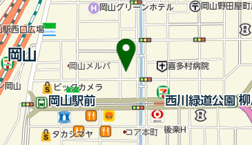 さかばやし地酒専門店の地図画像