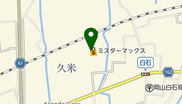 ユナイテッドベジーズ岡山西店の地図画像