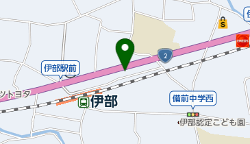 なかがわ動物病院の地図画像