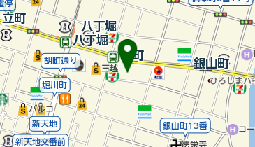 快足屋広島本店の地図画像