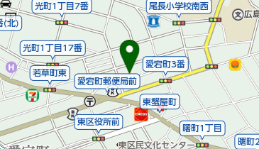 株式会社三芳園広島支店の地図画像
