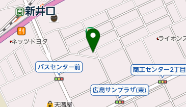 ワミレスウインズサロン広島西の地図画像