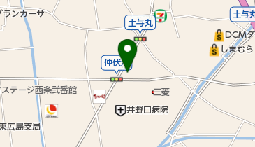 ROBINhairの地図画像
