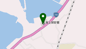 山口県萩港務所の地図画像