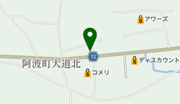 ヘアーサロンバーディの地図画像