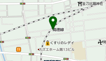 有限会社松本電機の地図画像