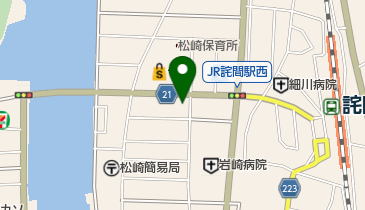 かつまや寿司の地図画像