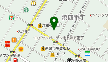 ビューティルームカンナの地図画像