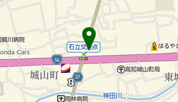 ベンリー石立十字路店の地図画像