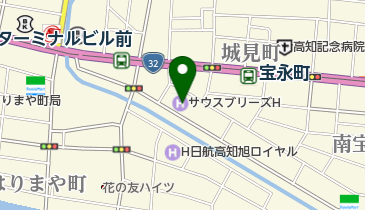 ライオンズクラブ 高知北の地図画像