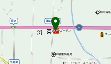 東伯健康ジムの地図画像