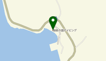 隠岐国ダイビングの地図画像