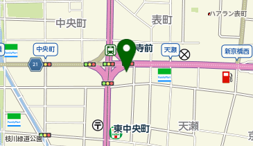 体楽の地図画像