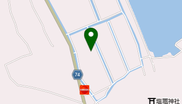 岡山市役所 下水道河川局 小串地区処理場の地図画像