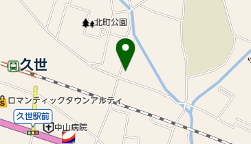 神田クリーニング店の地図画像