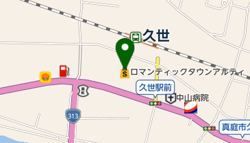 ホームクリーニングアルティ店の地図画像