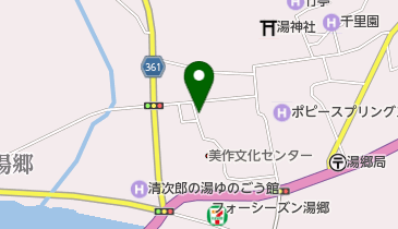 マスカット薬局湯郷店の地図画像