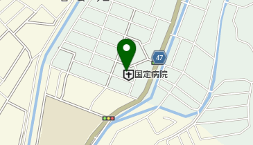 国定病院 ヘルパーステーションじゃんけんぽんの地図画像