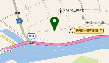 矢掛町地域活動支援センターほたるの会の地図画像