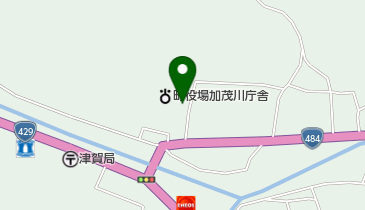 吉備中央町立 津賀公民館の地図画像