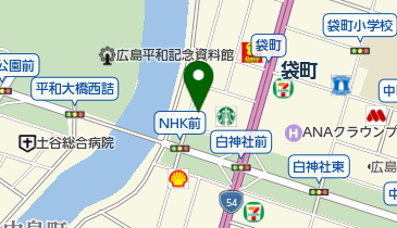 広島県土地開発公社の地図画像