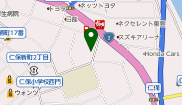 あんず薬局仁保店の地図画像