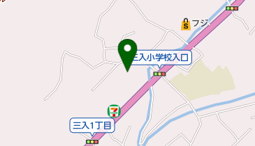 三入接骨院の地図画像