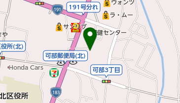 メガネ倶楽部の地図画像