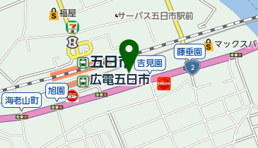 五日市ナカニシ整骨院・鍼灸院の地図画像