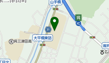 呉市放課後児童会 呉中央児童会の地図画像